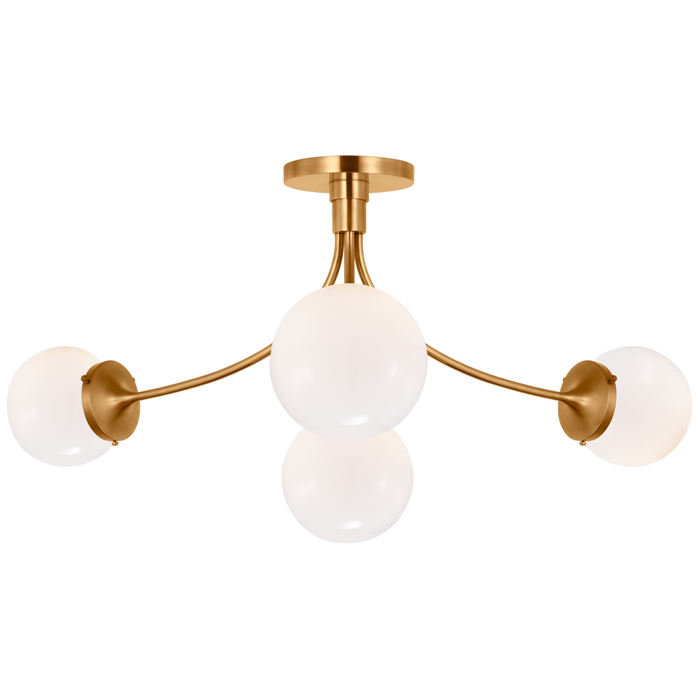 Prescott Large SemiFlush Mount EUKS4009 Visual Comfort