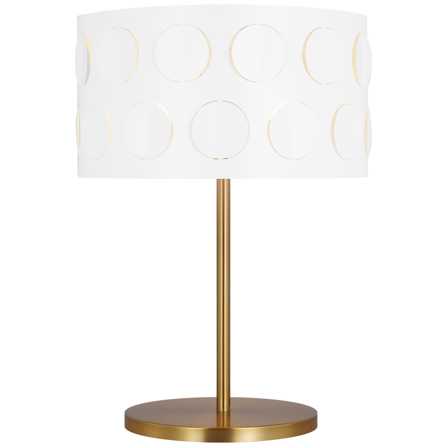 Dottie Desk Lamp Burnished Brass Bulbs Inc