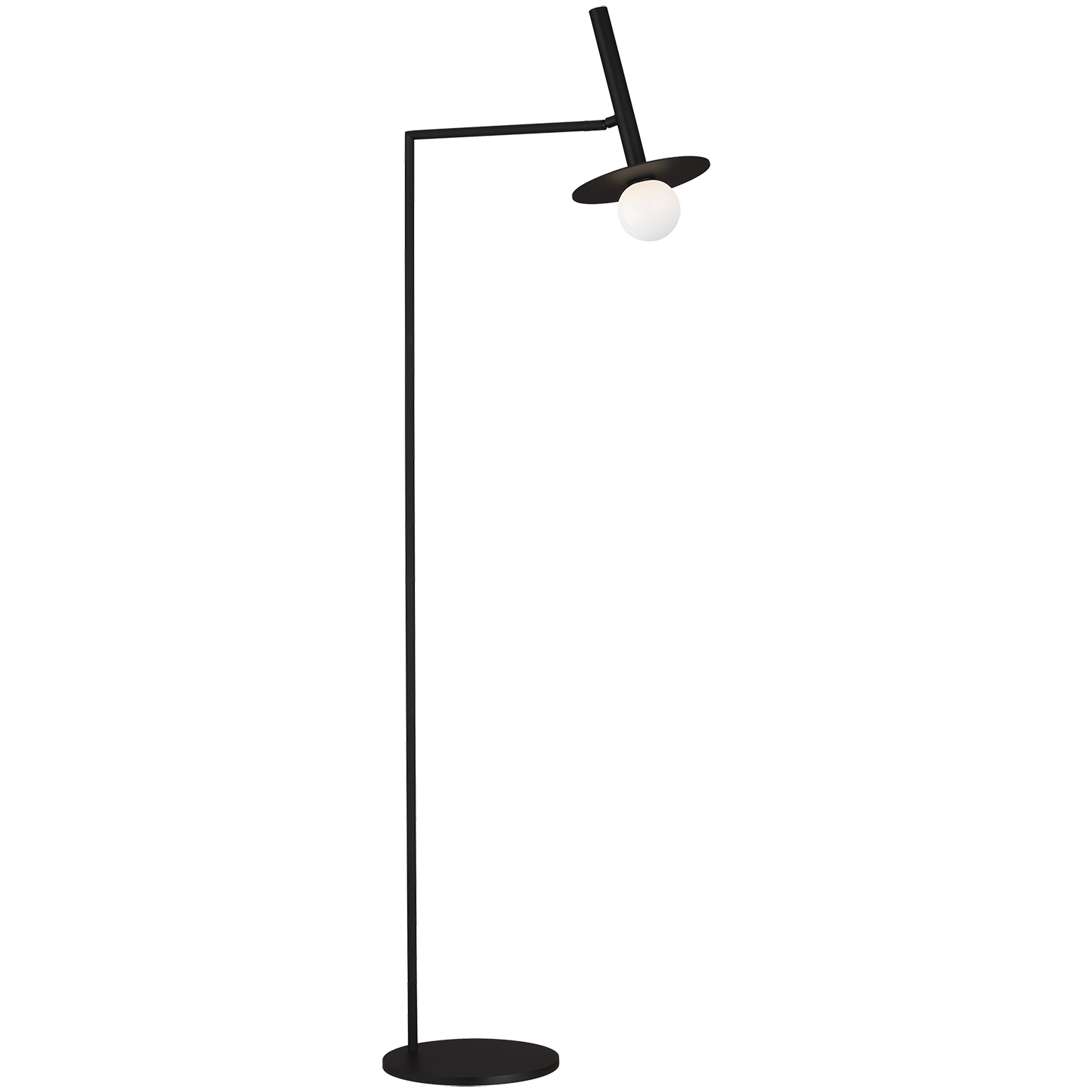 Nodes Floor Lamp Midnight Black Bulbs Inc