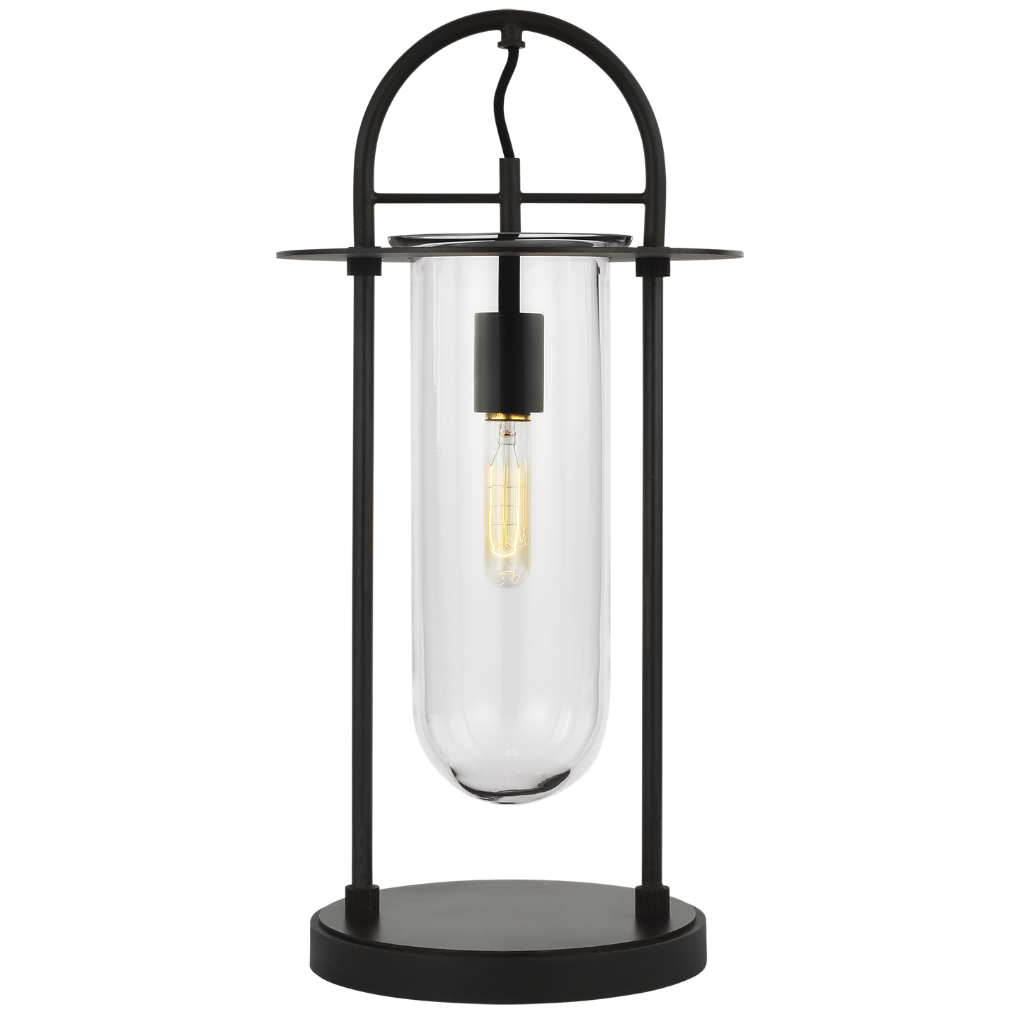 Nuance Table Lamp Aged Iron Bulbs Inc