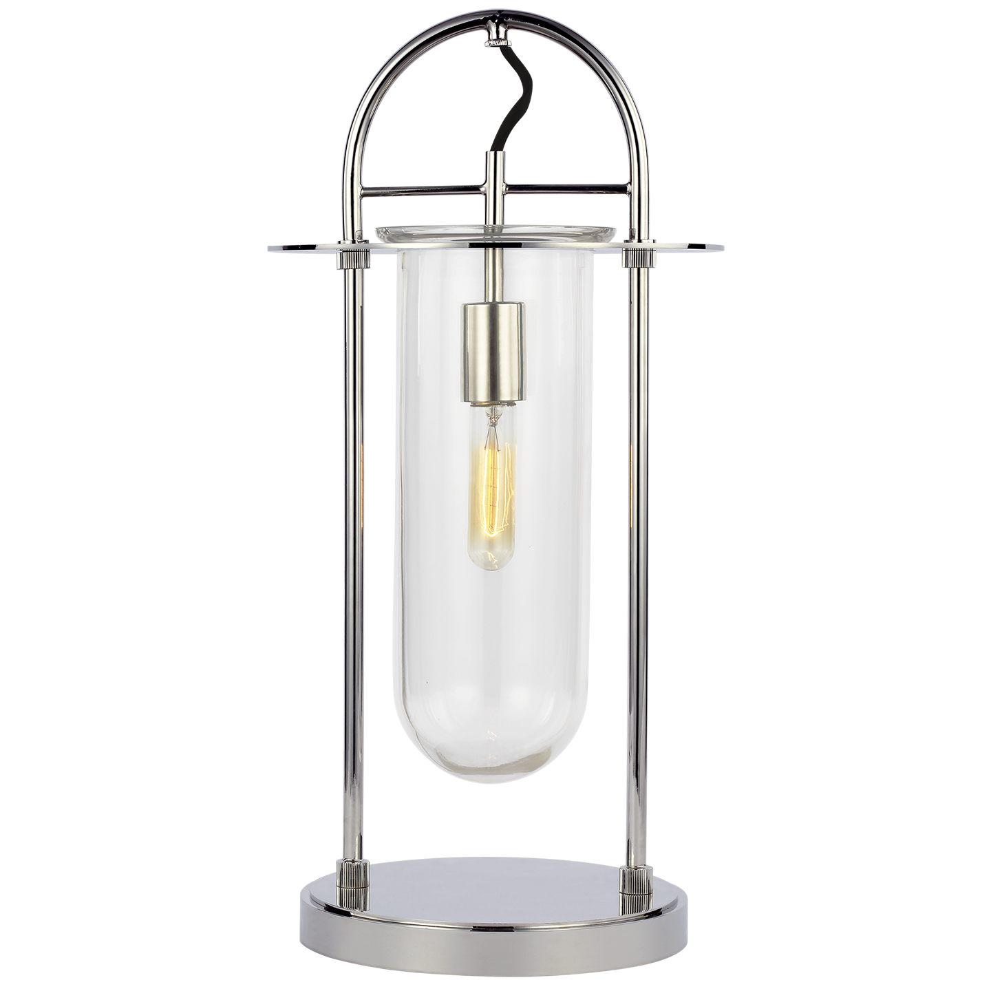 Nuance Table Lamp Polished Nickel Bulbs Inc