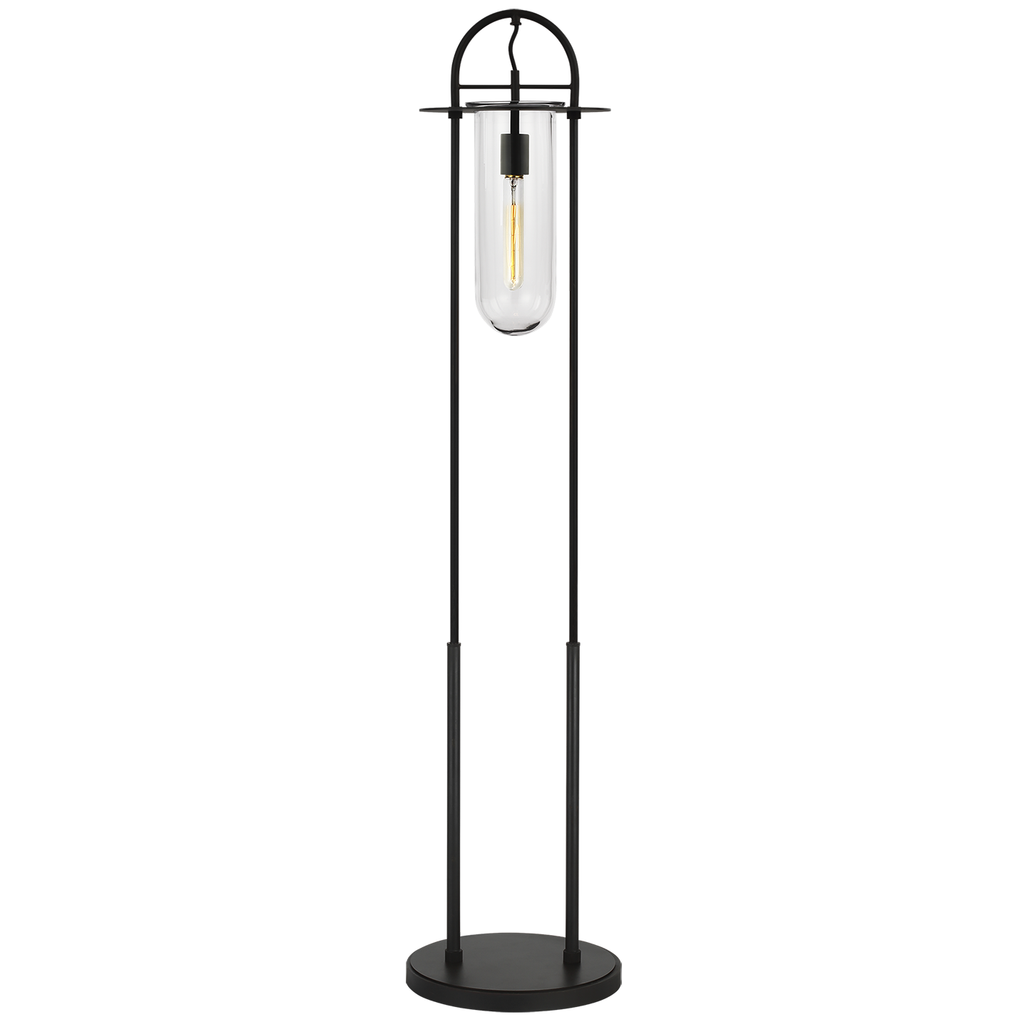 Nuance Floor Lamp Aged Iron Bulbs Inc