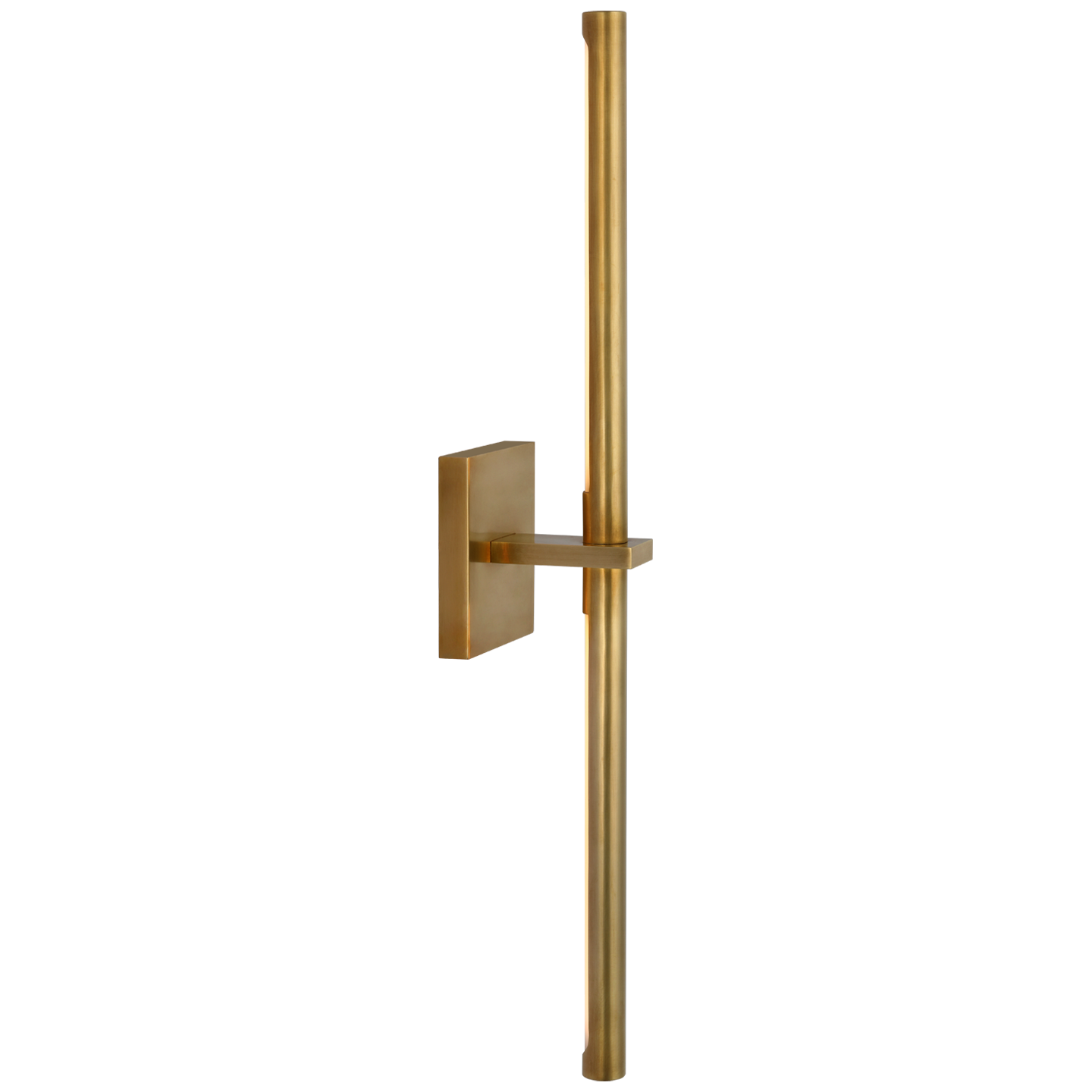 Axis Large Linear Sconce in Antique-Burnished Brass