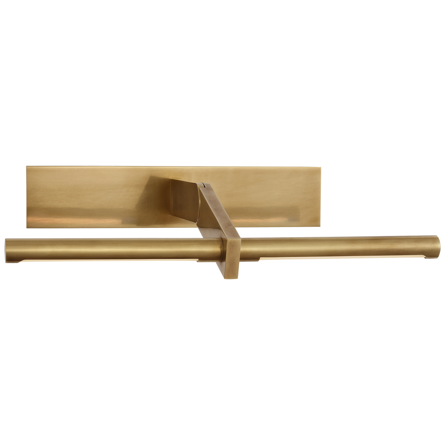 Axis 18" Pivoting Library Light in Antique-Burnished Brass 220V