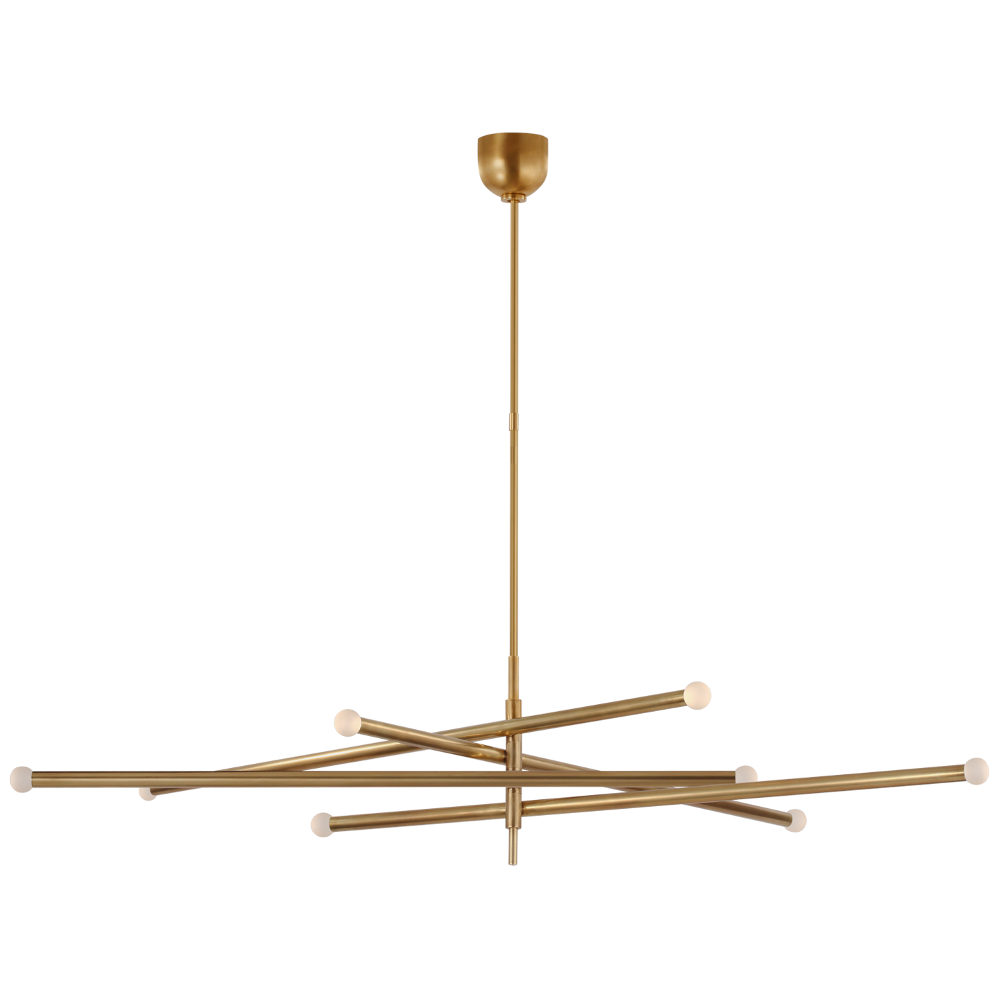 Rousseau Oversized Eight Light Articulating Chandelier KW5595