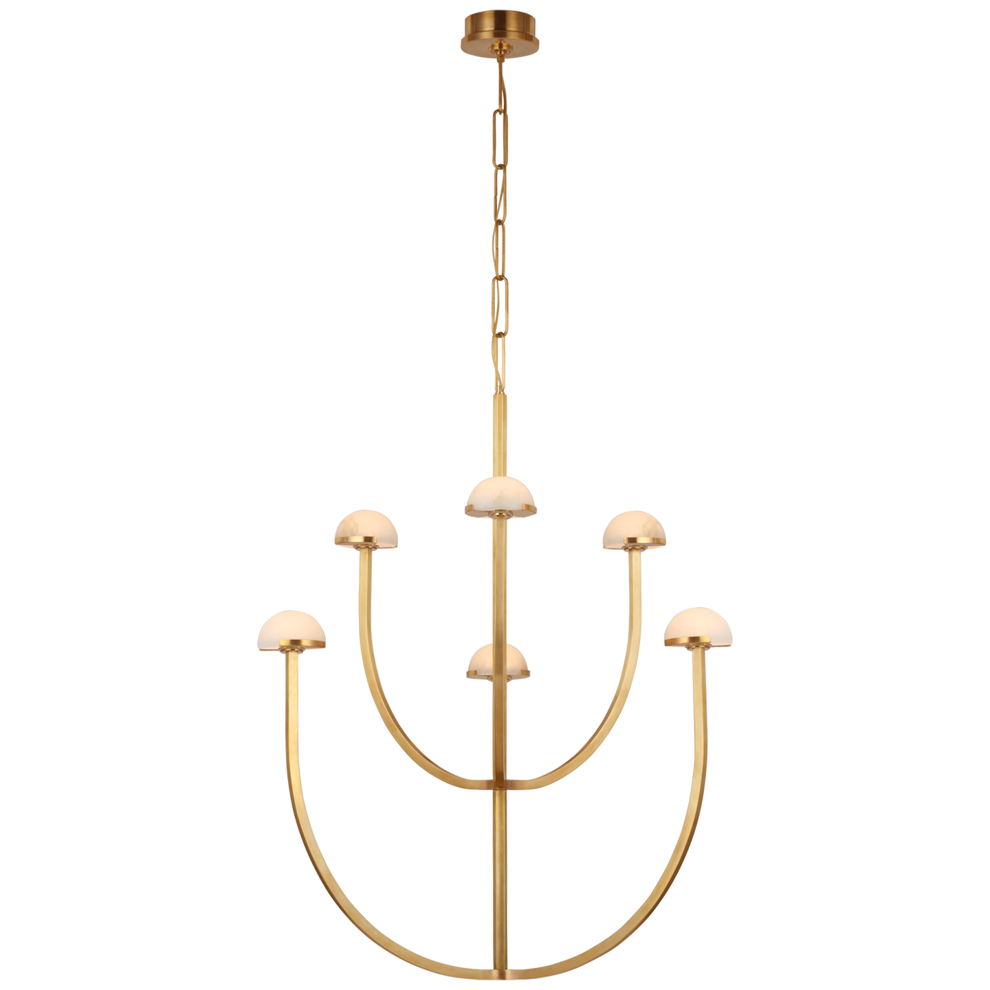 Pedra Large Two-Tier Chandelier