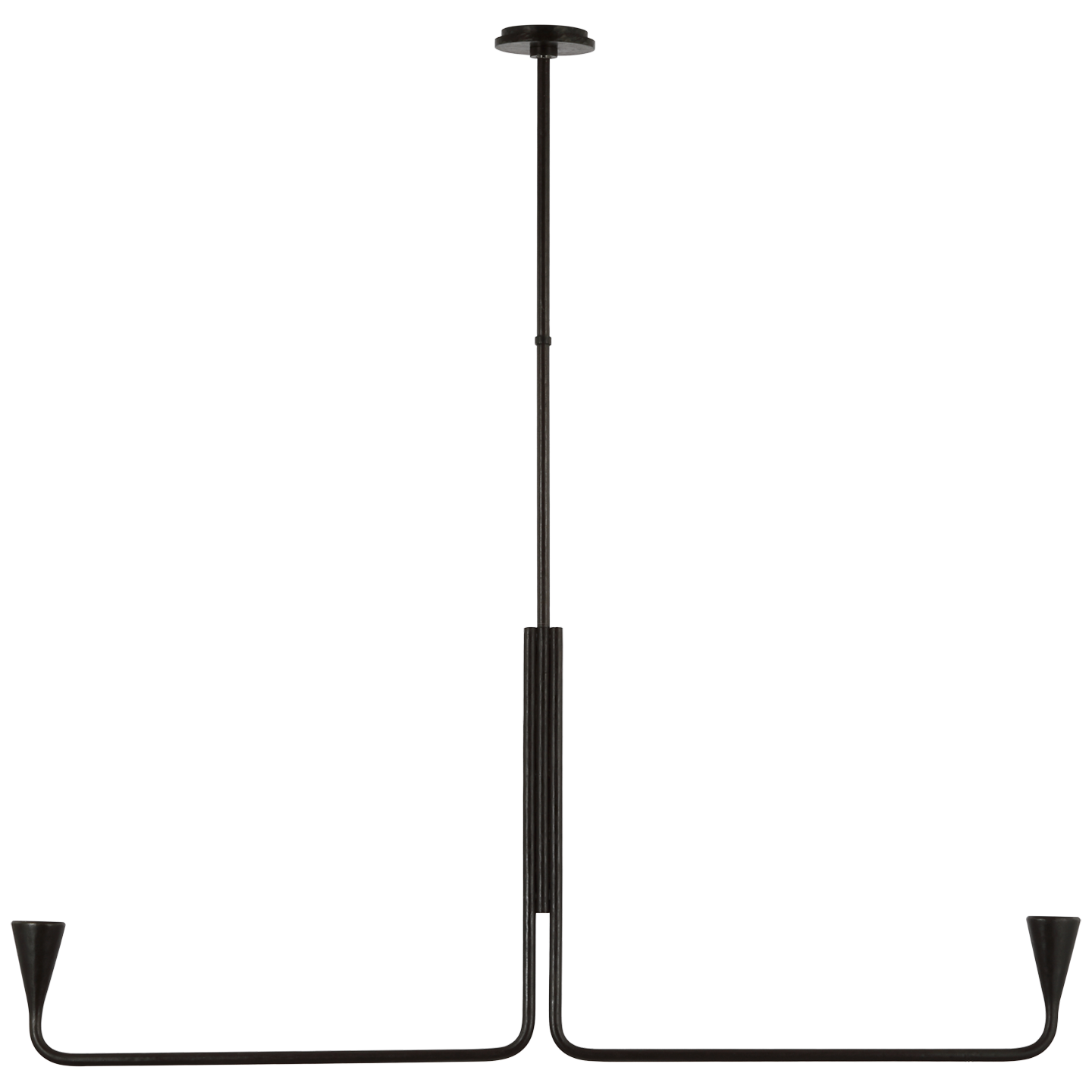 Brassica Large Linear Chandelier KW5642 Visual Comfort