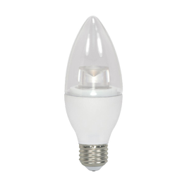 3.5W B11 Clear LED Dimmable E26 Medium 300lm