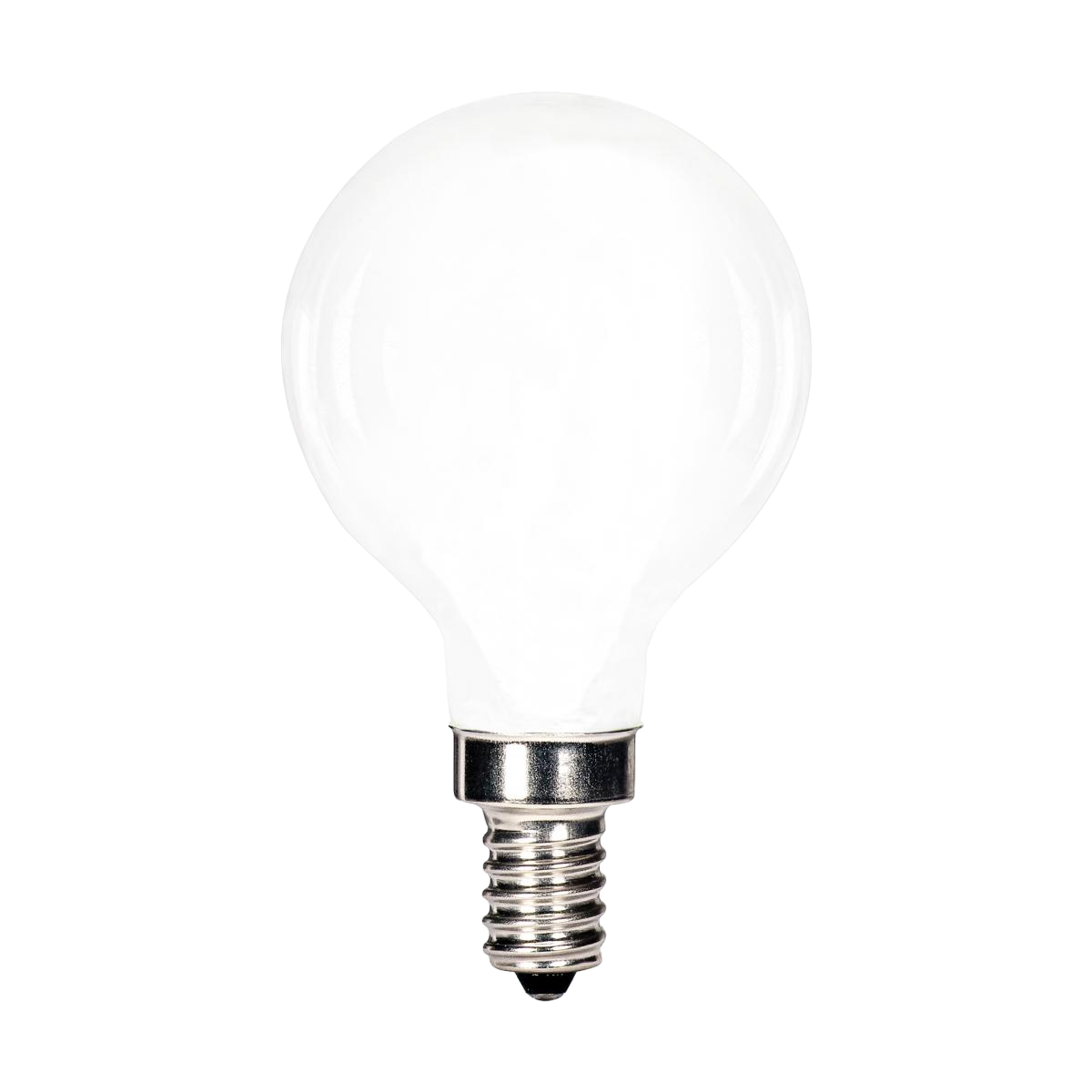 4.5 W G16.5 Soft White LED Globe Dimmable E12 Candelabra 350lm 2700k