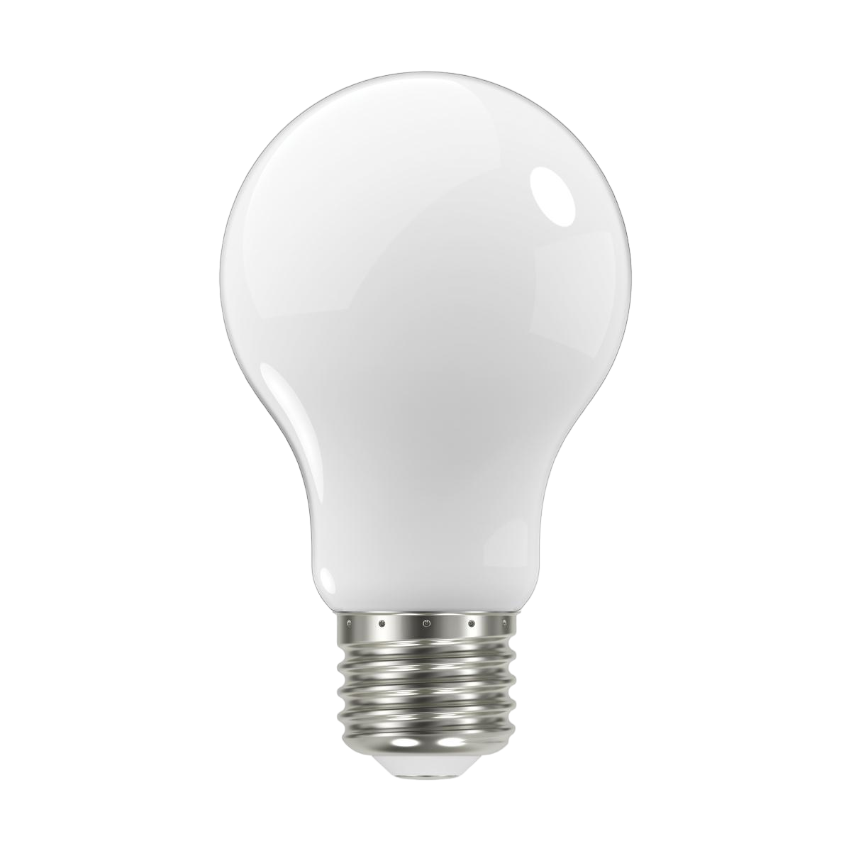 7W A19 Frosted LED Dimmable E26 2700K 800lm Medium LB420816 Visual