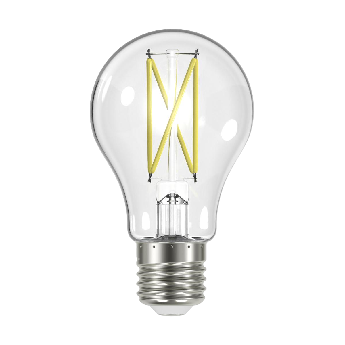 8W A19 Clear LED Dimmable E26 Medium 800lm 3000k 120V LB432631