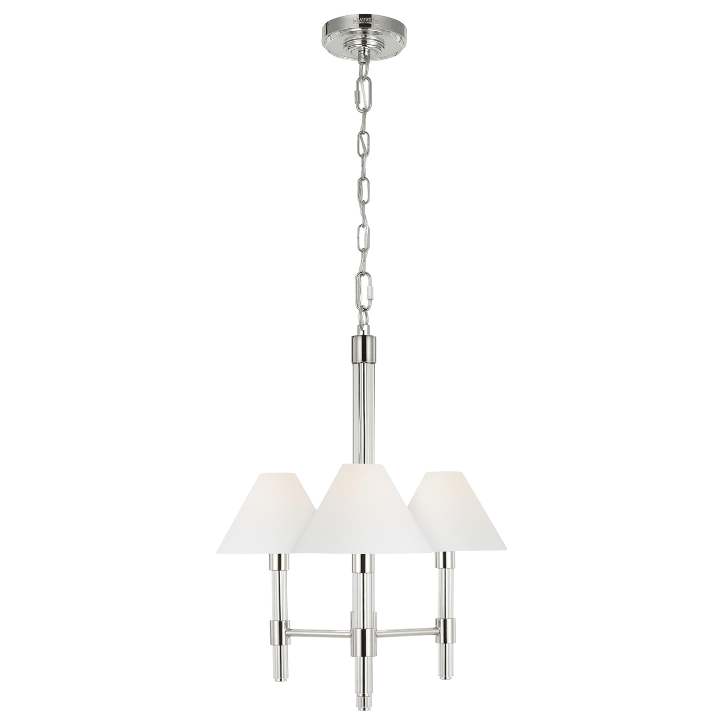 Robert Small Chandelier Polished Nickel