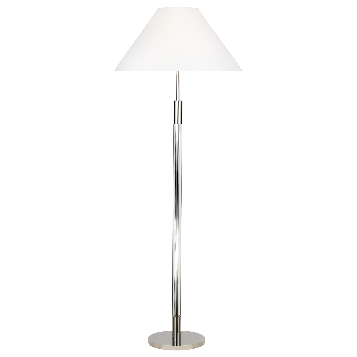 Robert Floor Lamp Polished Nickel Bulbs Inc
