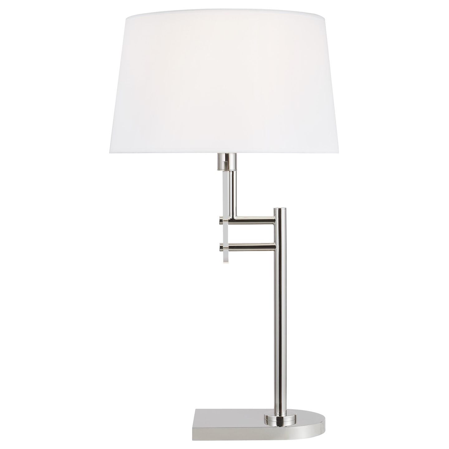 Jake Table Lamp Polished Nickel Bulbs Inc