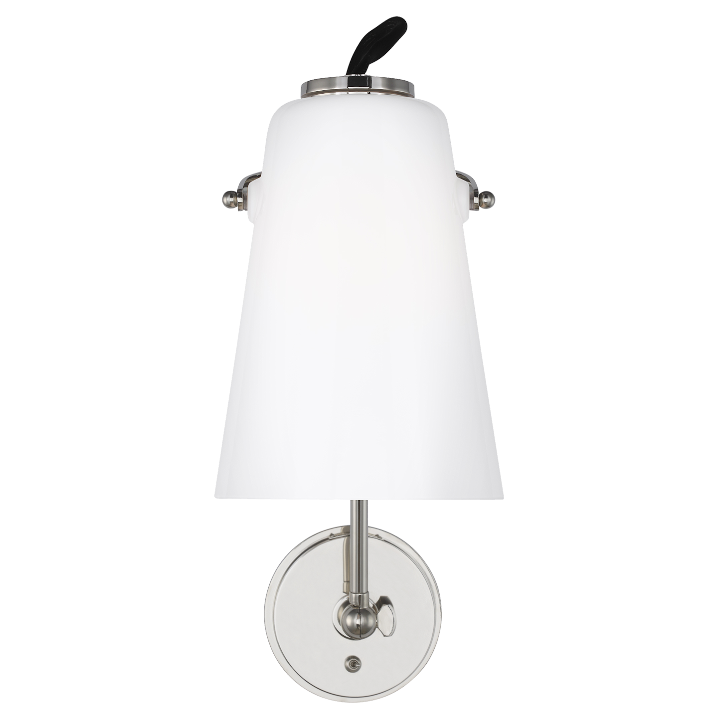 Hazel Task Wall Sconce Polished Nickel