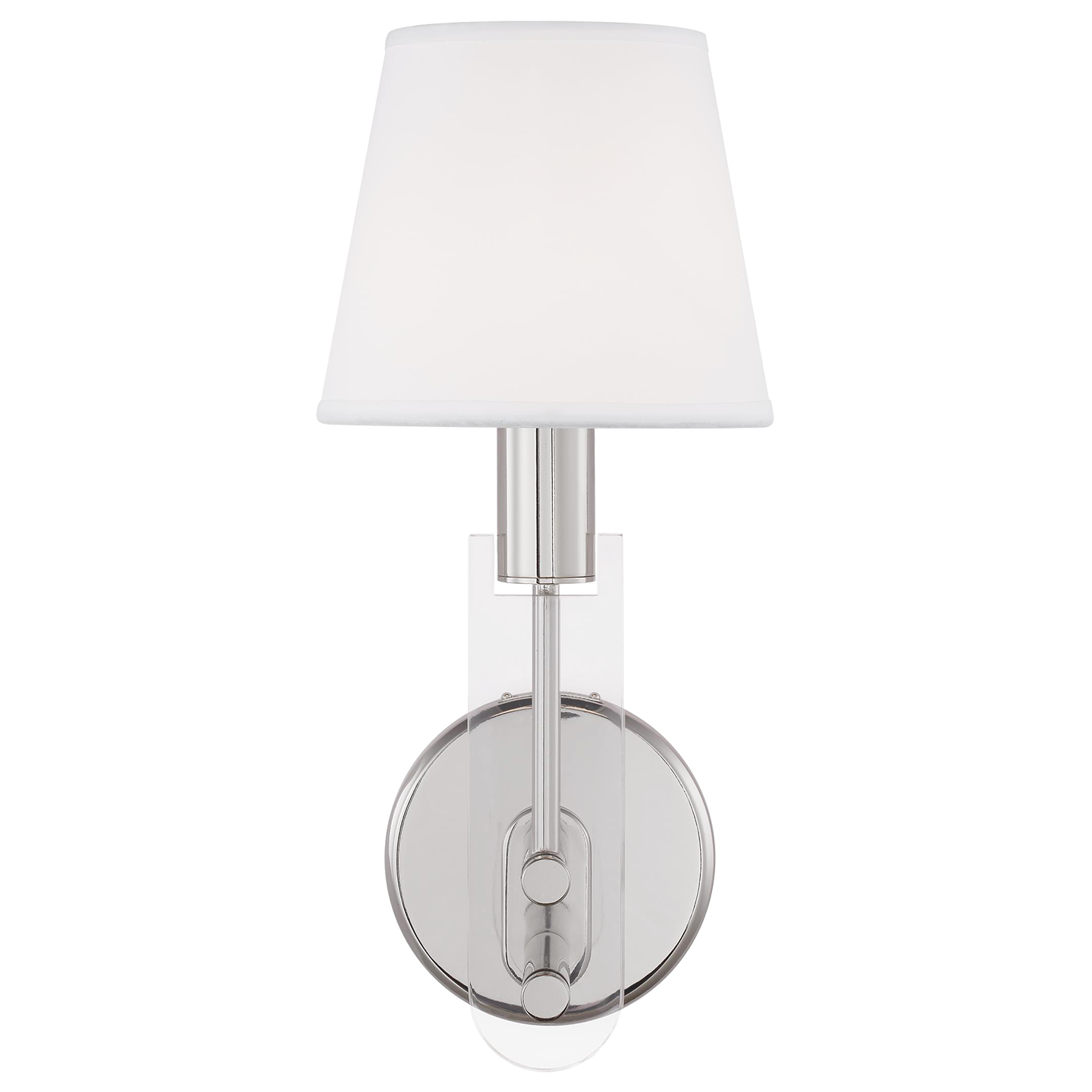 Jake Sconce Polished Nickel