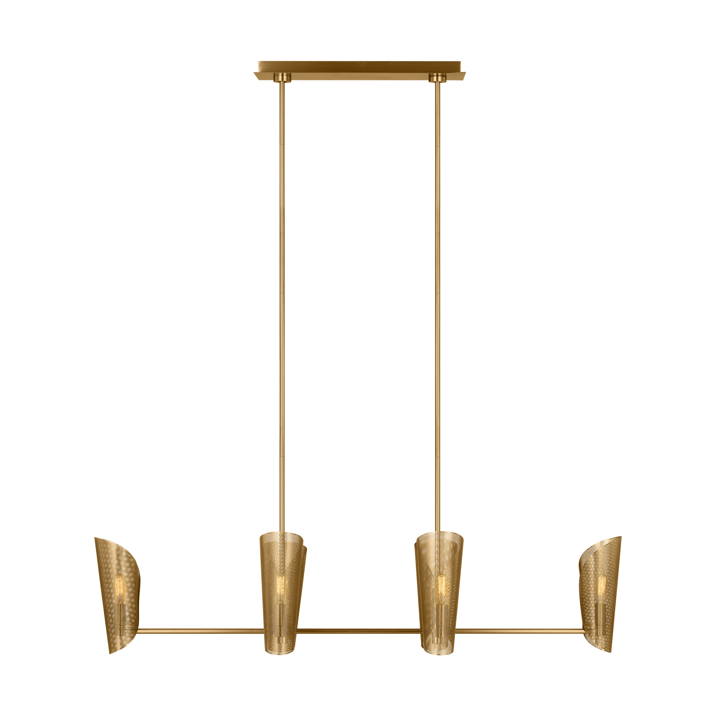 Plivot Large Linear Chandelier LXC1066 Visual Comfort