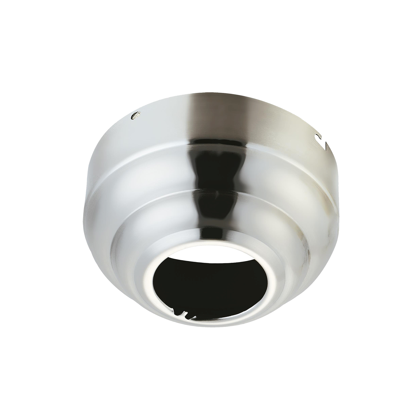 Universal Canopy Kit Slope Ceiling Adapter in Chrome