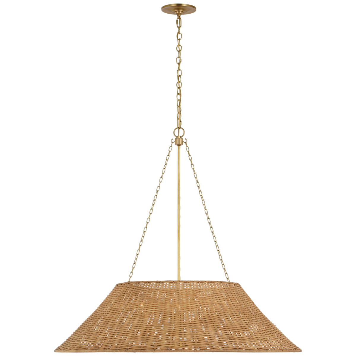 Corinne Extra Large Woven Hanging Shade - MF5036 | Visual