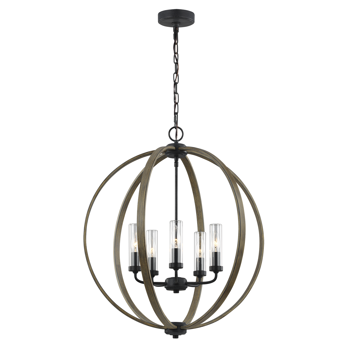 Allier 5L Outdoor Chandelier OLF3294 Visual Comfort