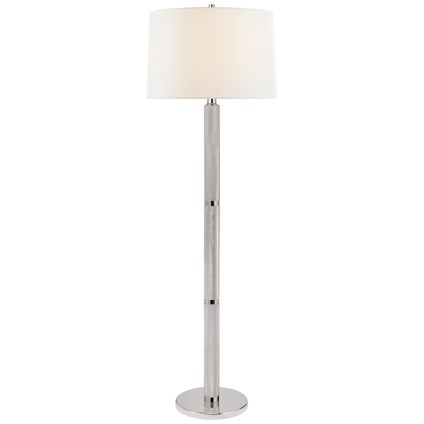 Barrett Large Knurled Floor Lamp EURL1090 Visual Comfort