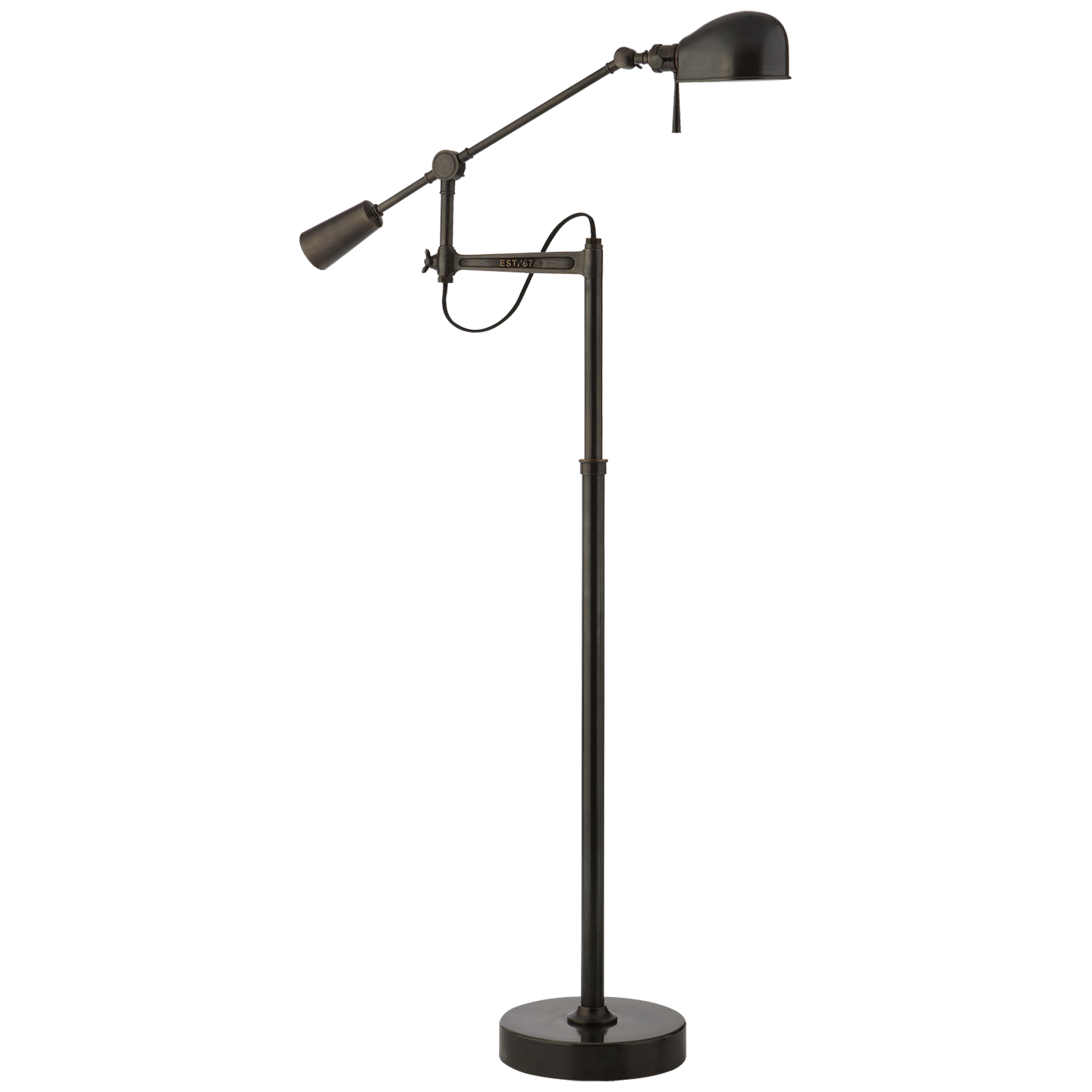 RL '67 Boom Arm Floor Lamp - RL14028 | Visual Comfort