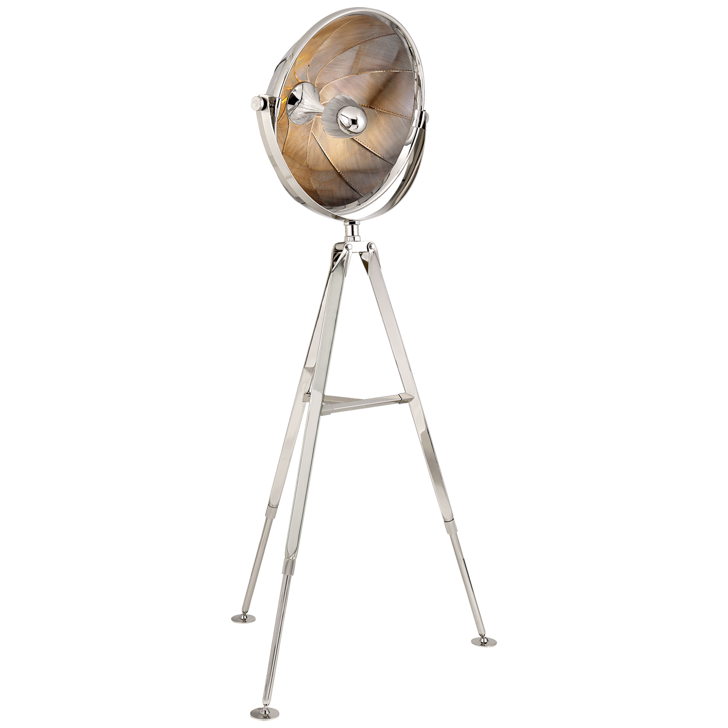 Ames Extra Large Pivoting Reflector Floor Light