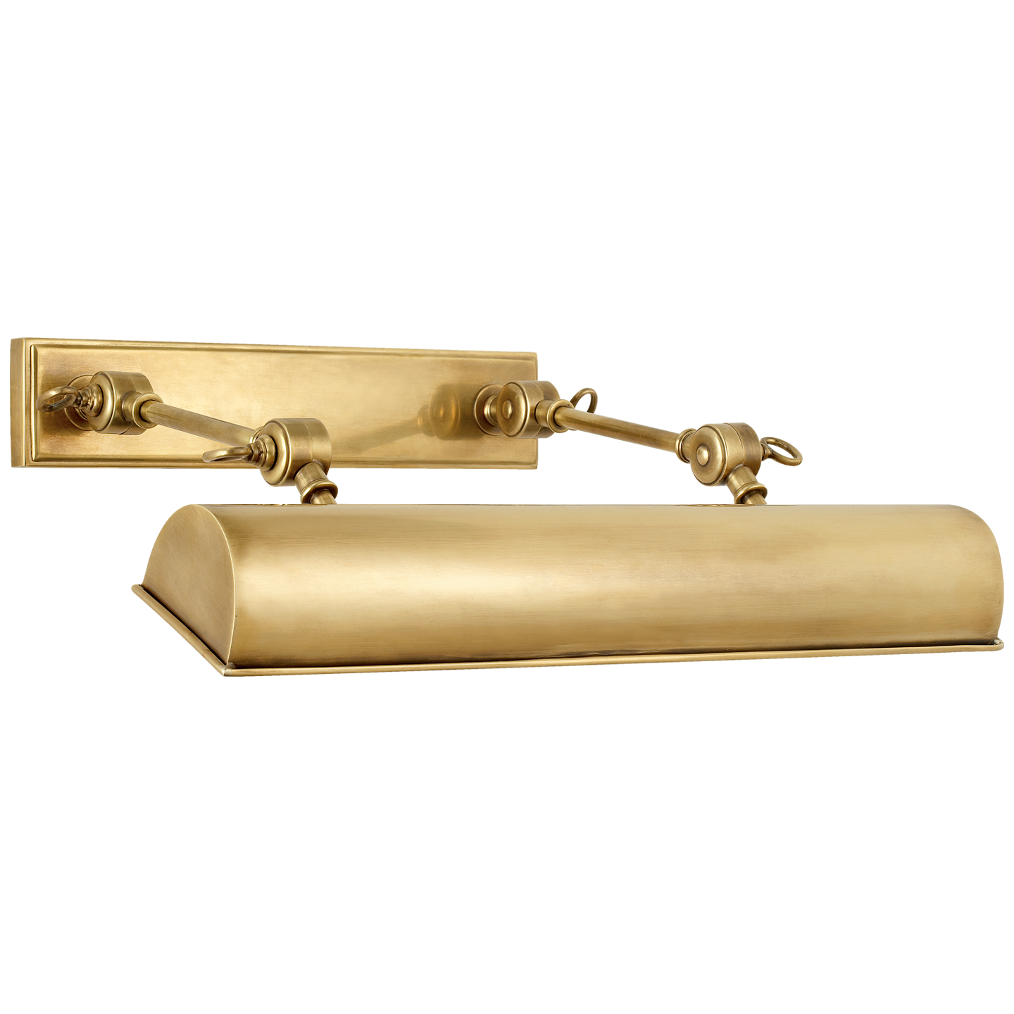 Anette 16" Picture Light in Natural Brass