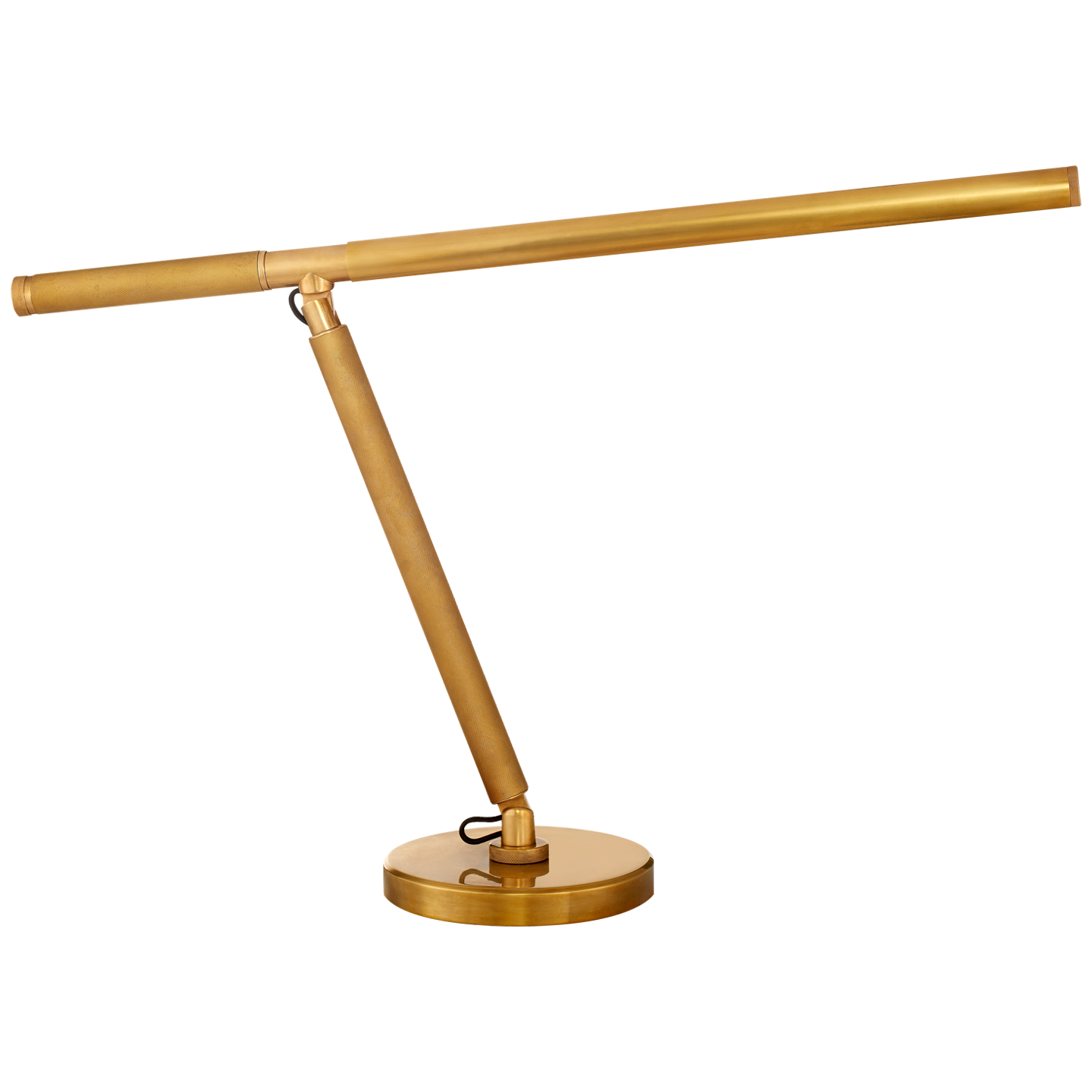 Barrett Knurled Boom Arm Desk Light RL3345 Visual Comfort