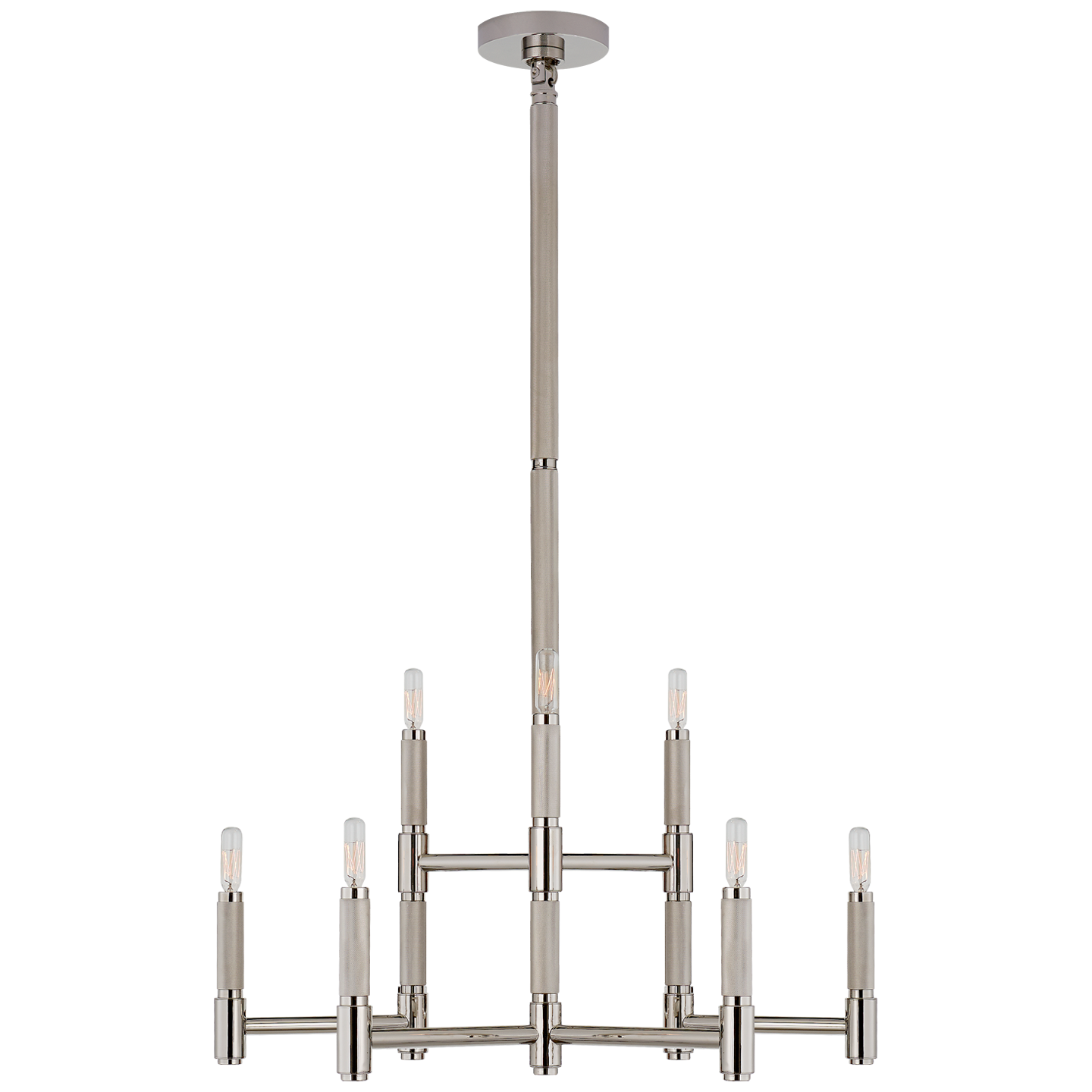 Barrett Medium Knurled Chandelier