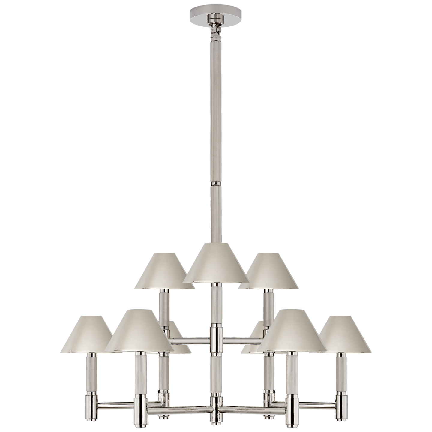 Barrett Medium Knurled Chandelier
