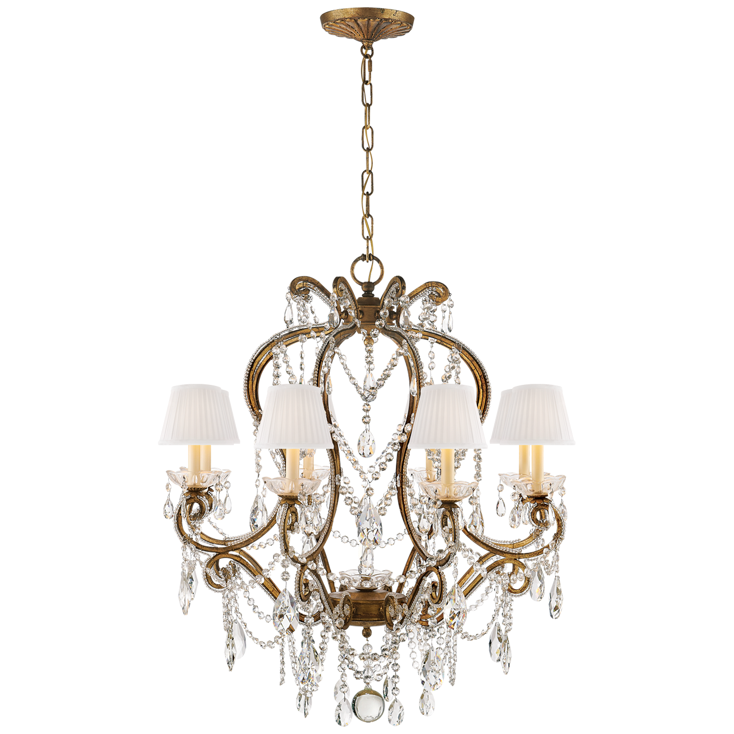 Adrianna Small Chandelier RL5230 Visual Comfort