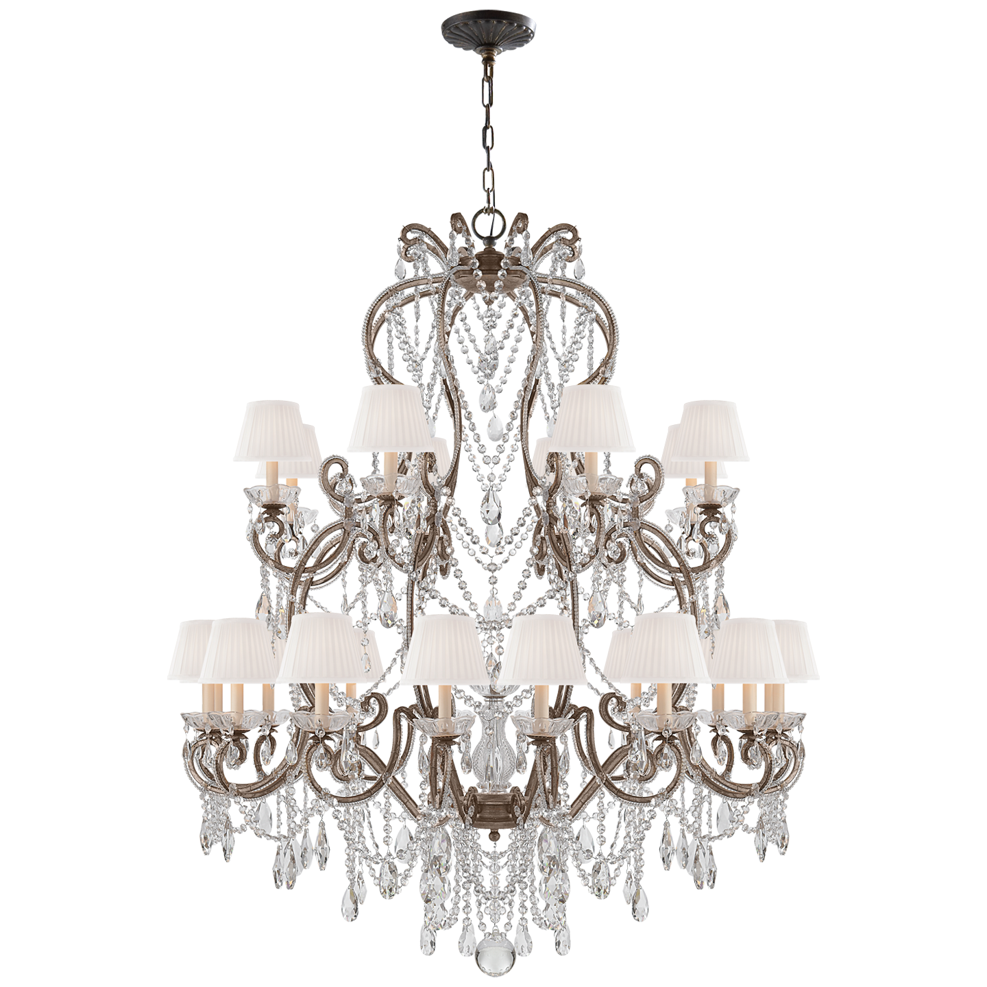 Adrianna Large Chandelier RL5233 Visual Comfort