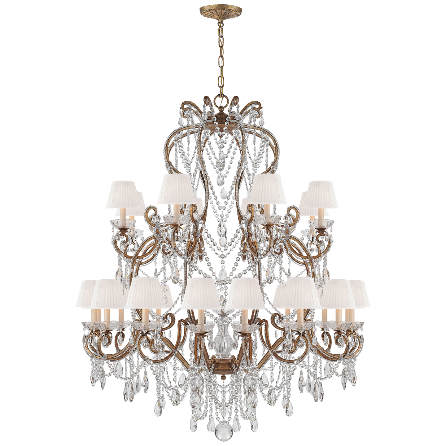 Adrianna Large Chandelier RL5233 Visual Comfort