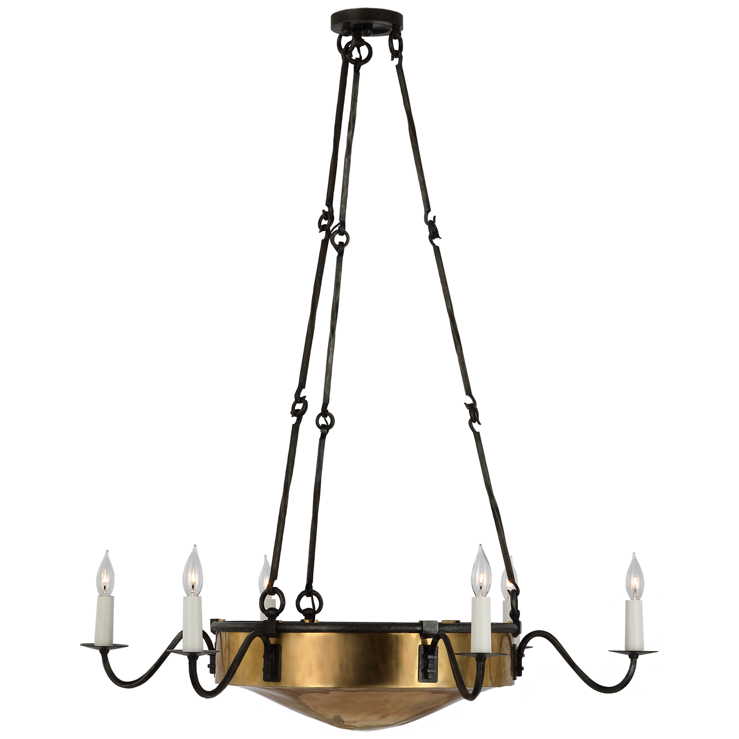 Ancram Large Empire Chandelier EURL5790 Visual Comfort