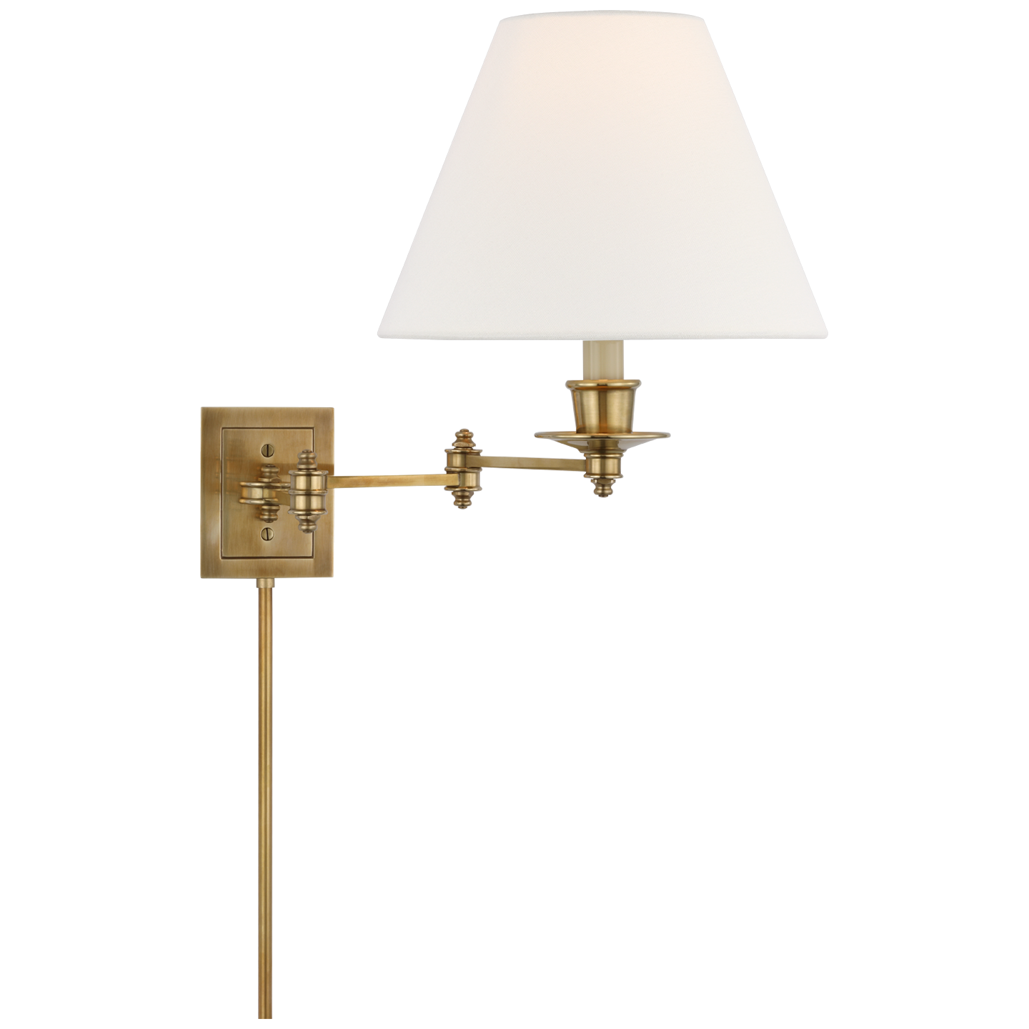 Triple Swing Arm Wall Lamp (Open Box) - alternate view