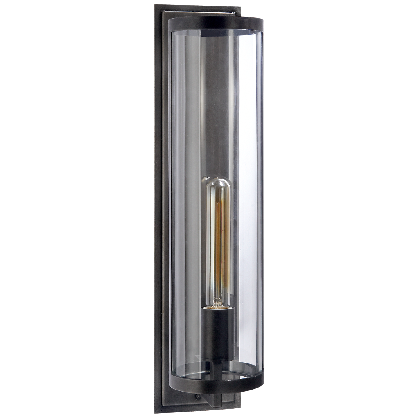 Belden Round Sconce in Aged Iron