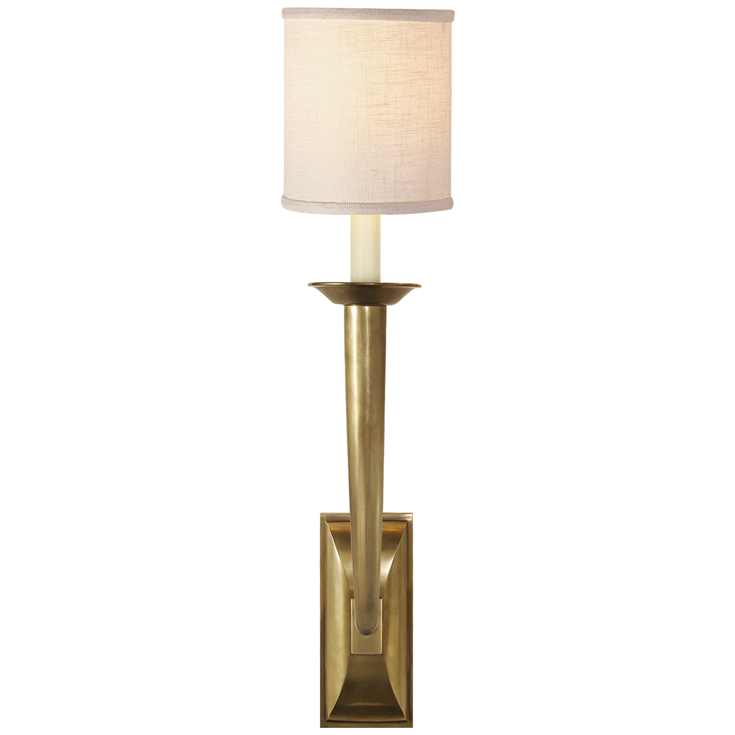 French Deco Horn Sconce S2020 Visual Comfort