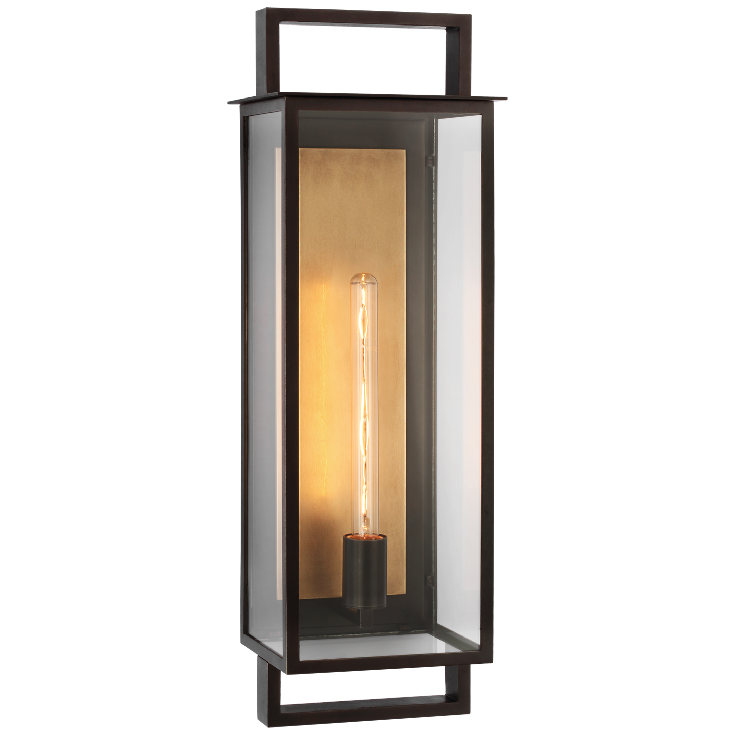 Halle Large Narrow Wall Lantern - S2197 | Visual Comfort
