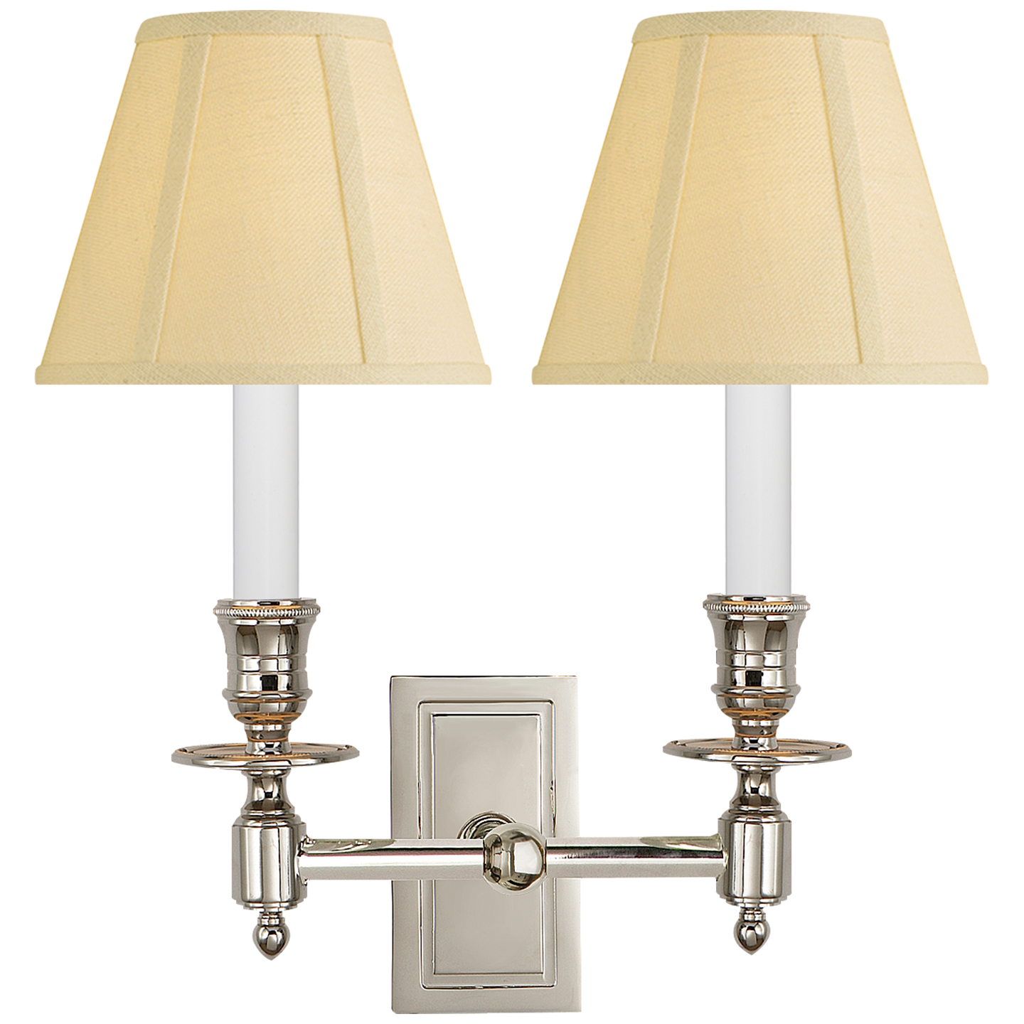 French Double Library Sconce - S2212 | Visual Comfort