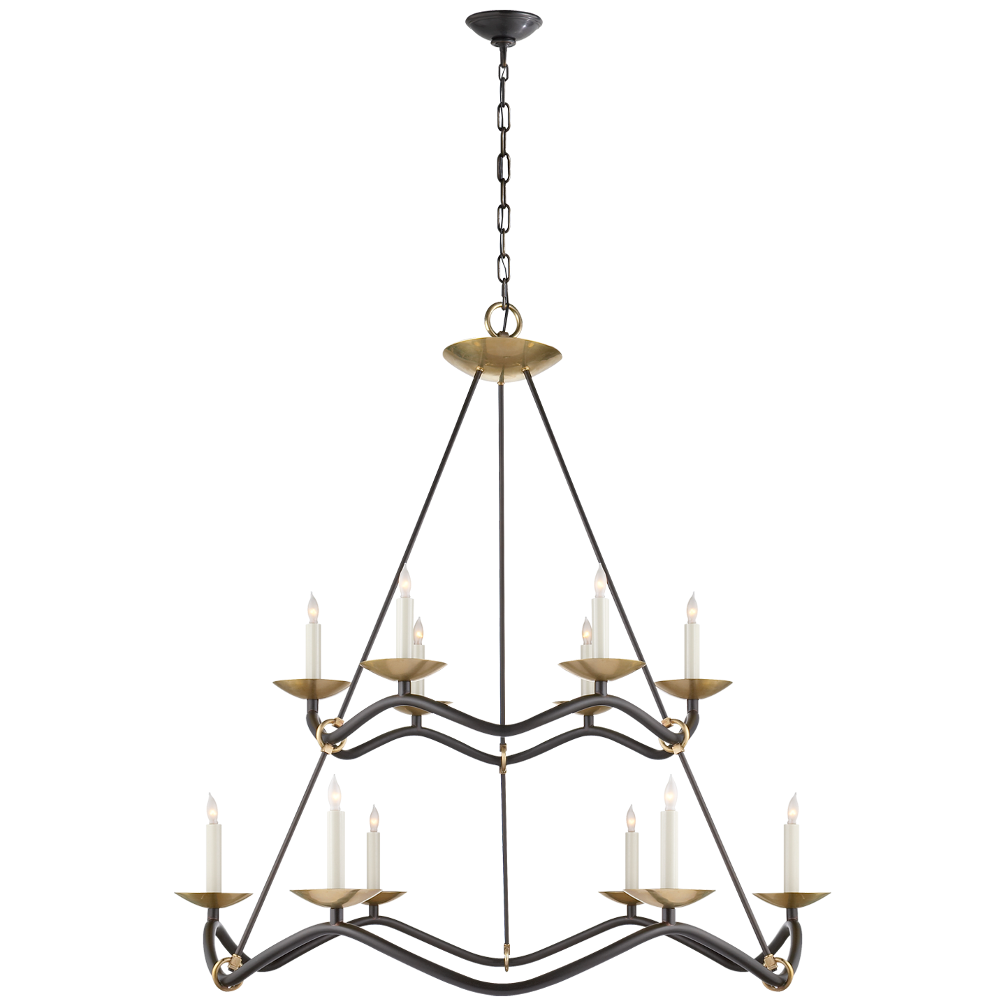 Choros Two-Tier Chandelier - EU-S5041 | Visual Comfort