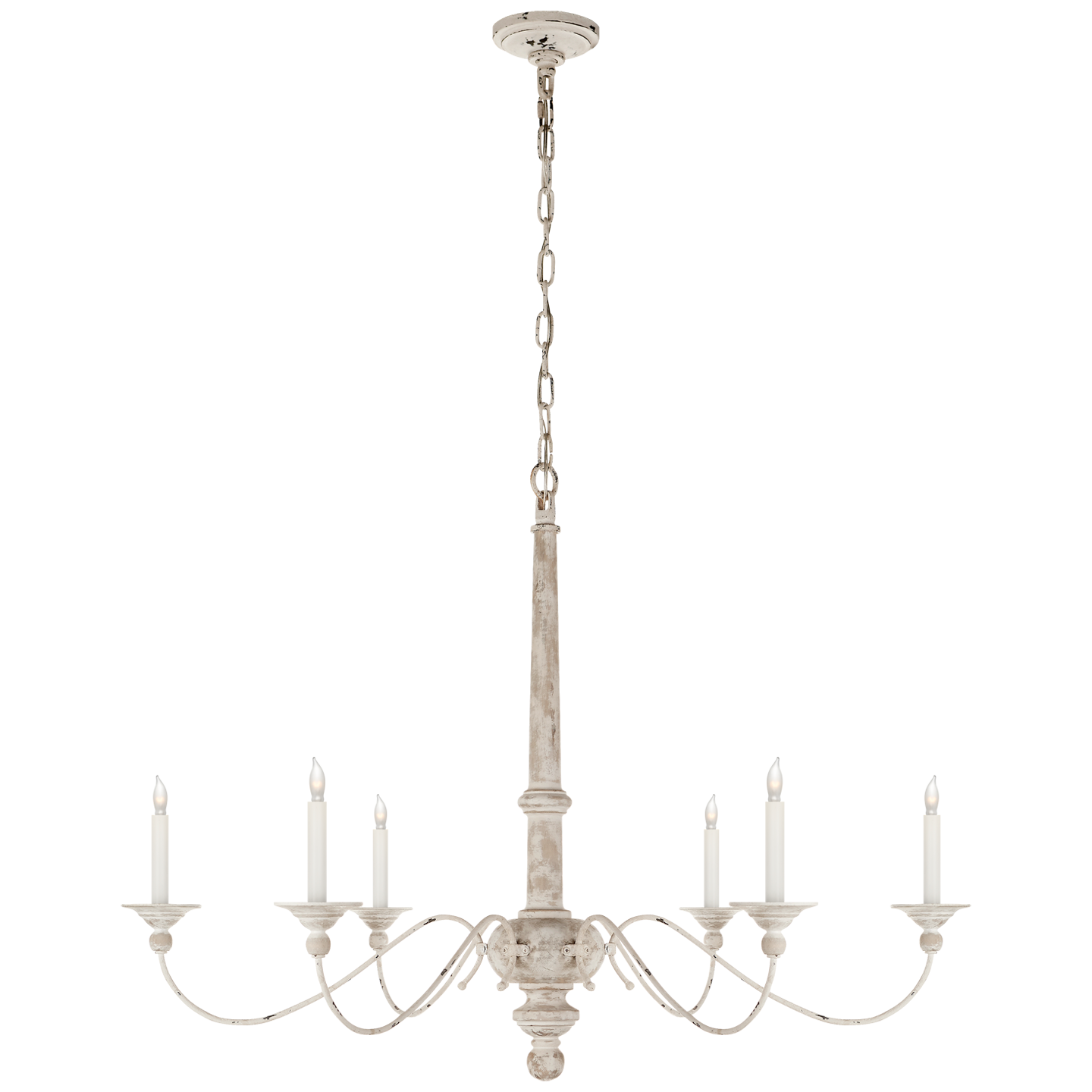 Country Large Chandelier by Visual Comfort & Co.