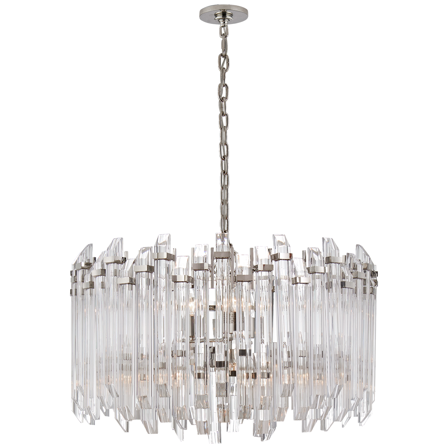 Adele Large Wide Drum Chandelier