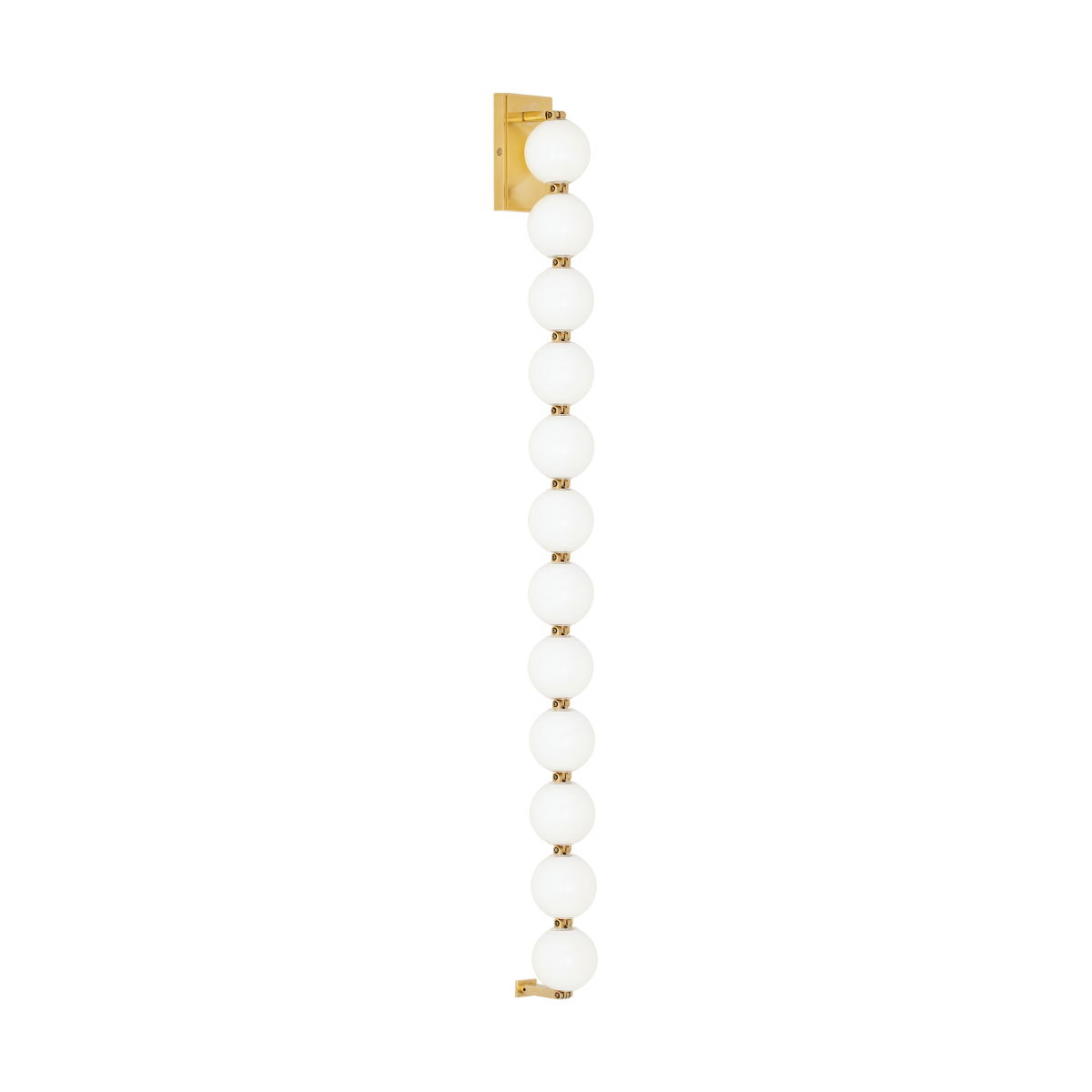 Perle 40 Sconce natural brass 2700K 90 CRI 