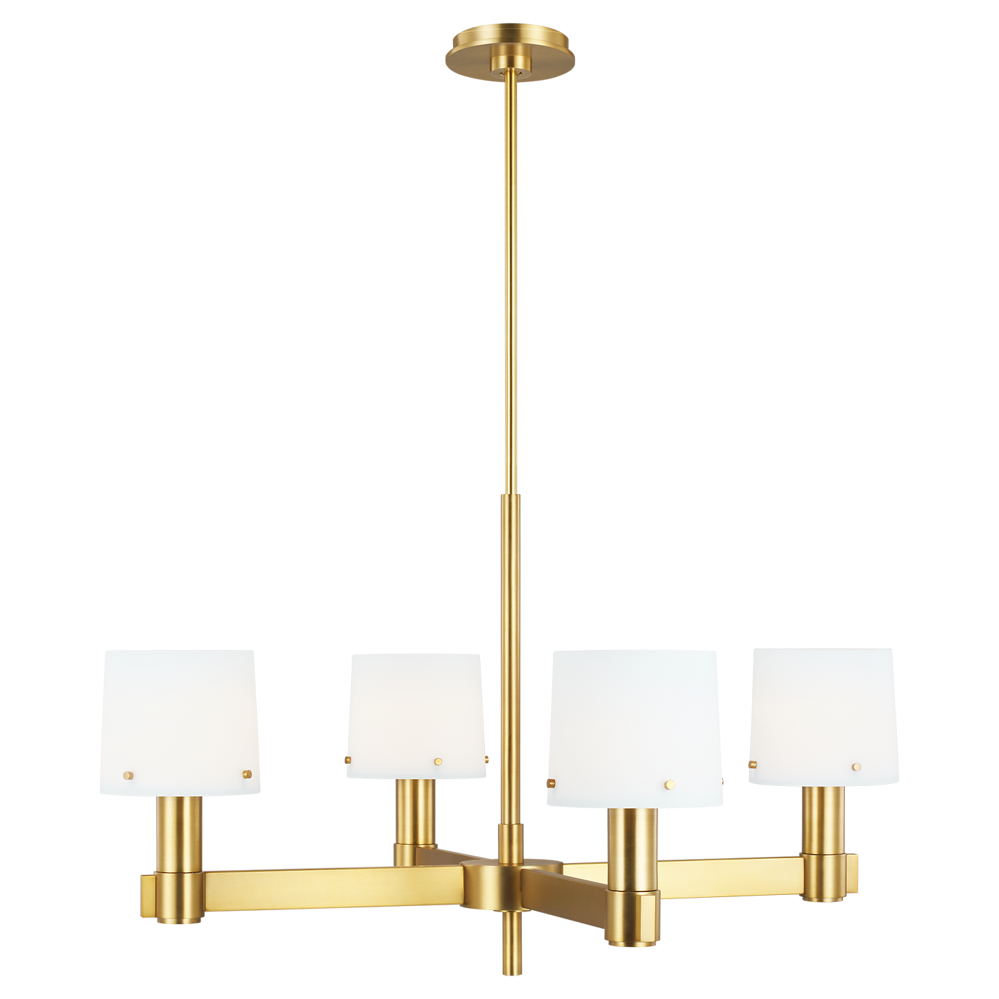 Palma Medium Chandelier Burnished Brass