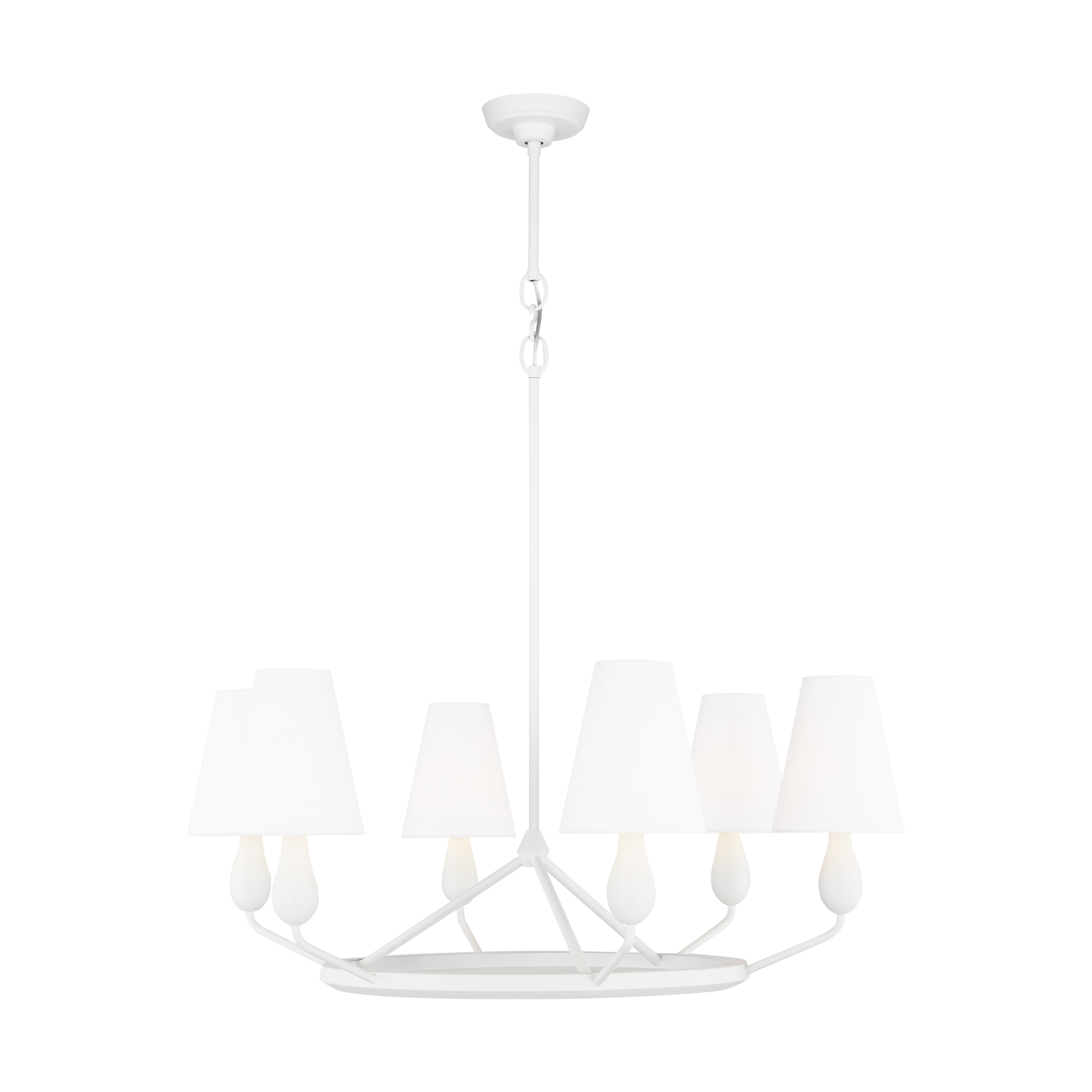 Ziba Medium Chandelier - TC1186 | Visual Comfort