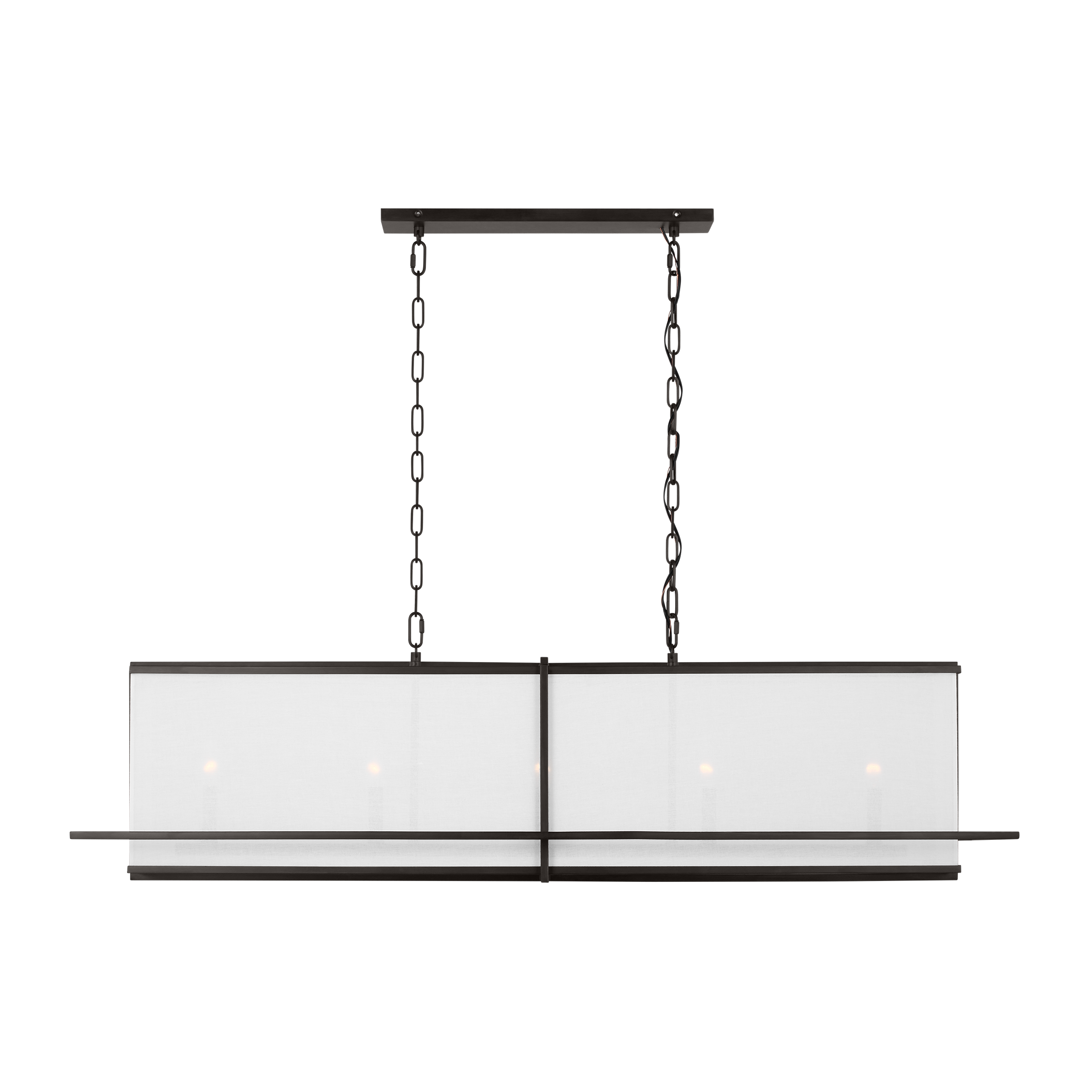 Dresden Large Linear Chandelier TFC1025 Visual Comfort