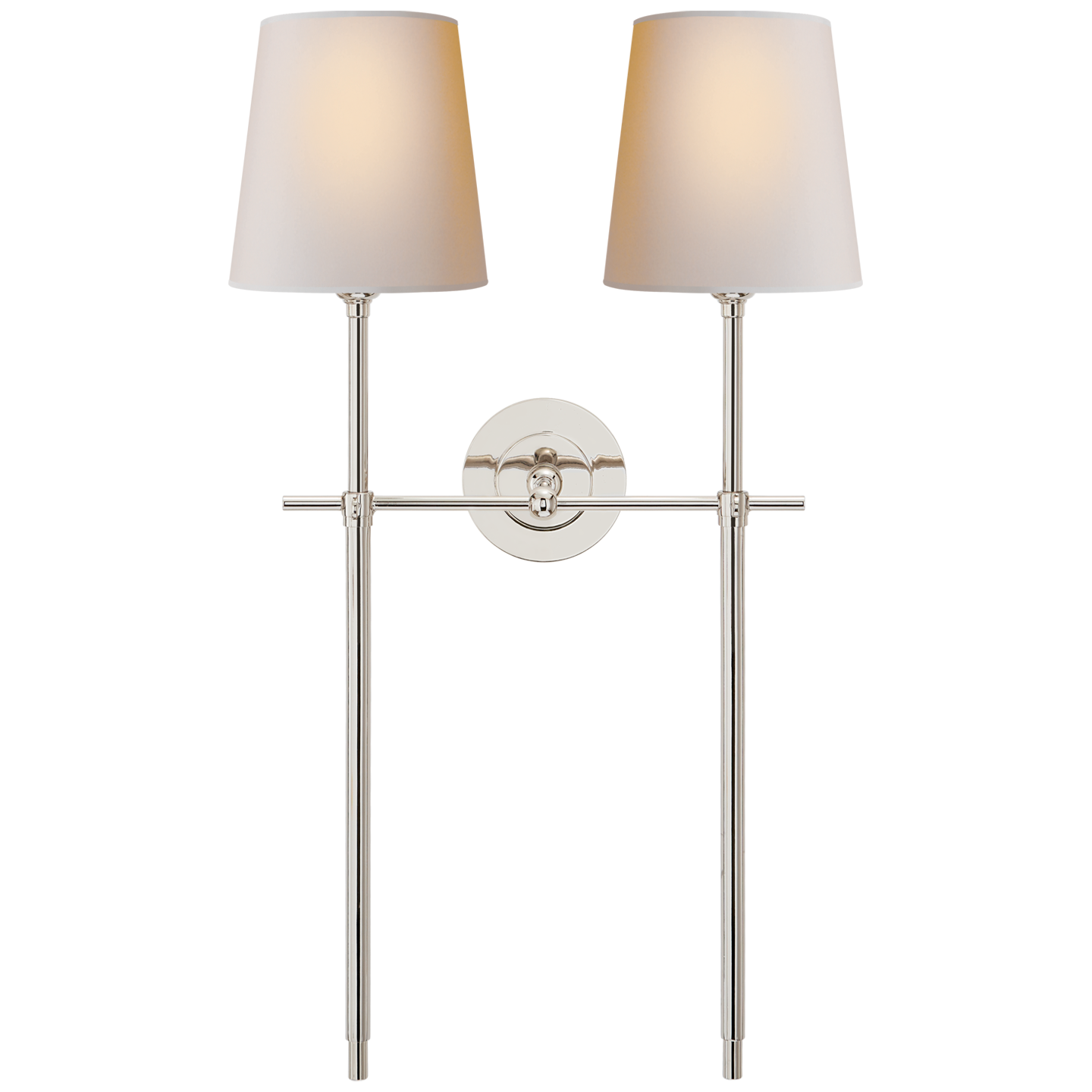 Bryant Large Double Tail Sconce - TOB2025 | Visual Comfort