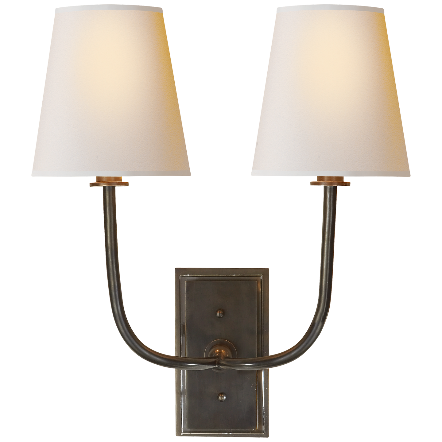 Hulton Double Sconce - TOB2191 | Visual Comfort