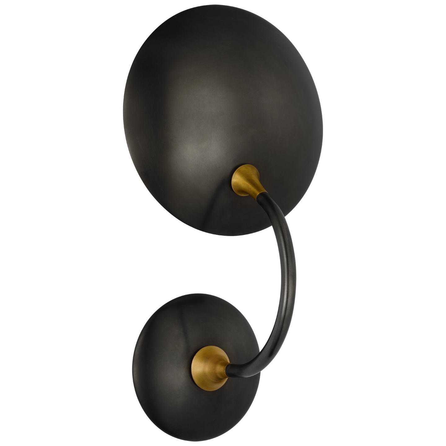 Keira Medium Wall Wash Sconce in Bronze and Hand-Rubbed Antique Brass